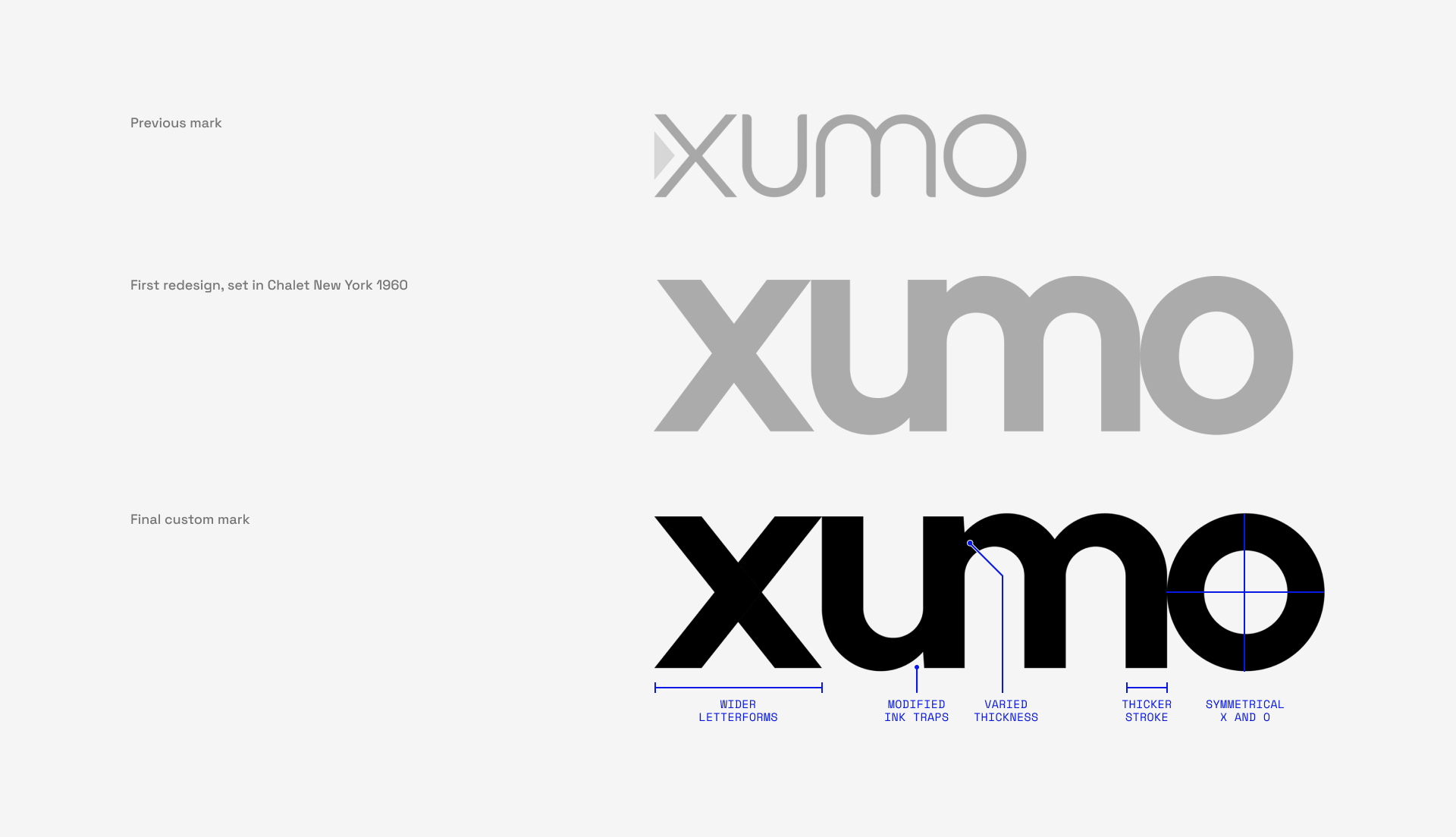 Xumo logo comparison